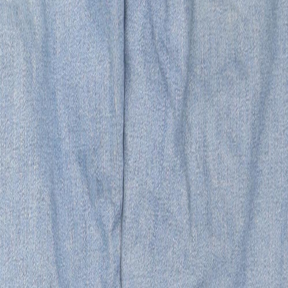 Levi's Womens Blue Cotton Skinny Jeans Size 28 in L29 in Regular Zip