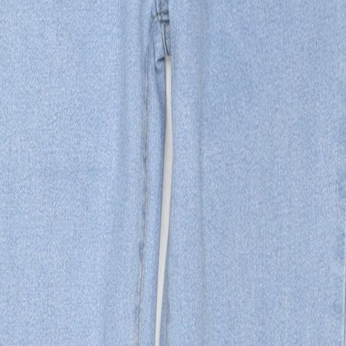 Jeans Womens Blue Cotton Skinny Jeans Size XS L27 in Regular Zip
