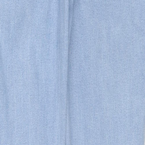 Jeans Womens Blue Cotton Skinny Jeans Size XS L27 in Regular Zip