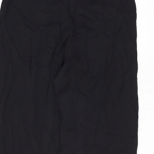 Clockhouse Womens Black Polyester Trousers Size 12 L27 in Regular