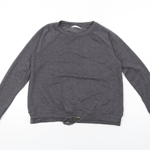 John Lewis Womens Grey Polyester Pullover Sweatshirt Size XS Pullover