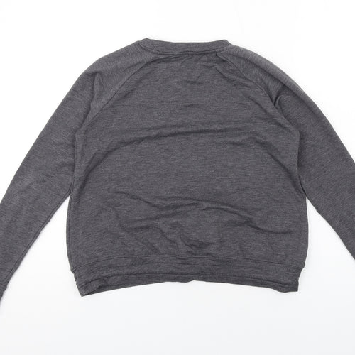 John Lewis Womens Grey Polyester Pullover Sweatshirt Size XS Pullover
