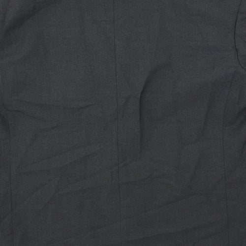 Marks and Spencer Mens Grey Polyester Jacket Suit Jacket Size 42 Regular