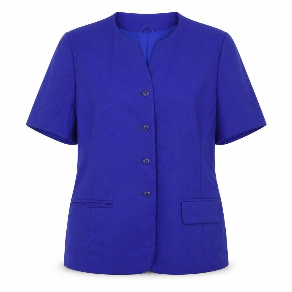 Debenhams Womens Blue Jacket Blazer Size 16 Button