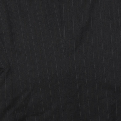 Horne Brothers Mens Grey Striped Wool Jacket Suit Jacket Size 40 Regular