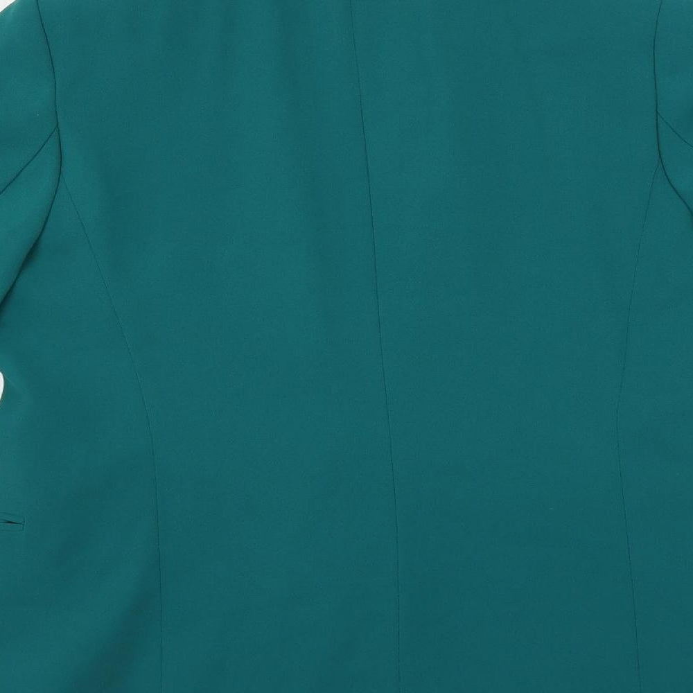 Marks and Spencer Womens Green Jacket Blazer Size 12 - Open
