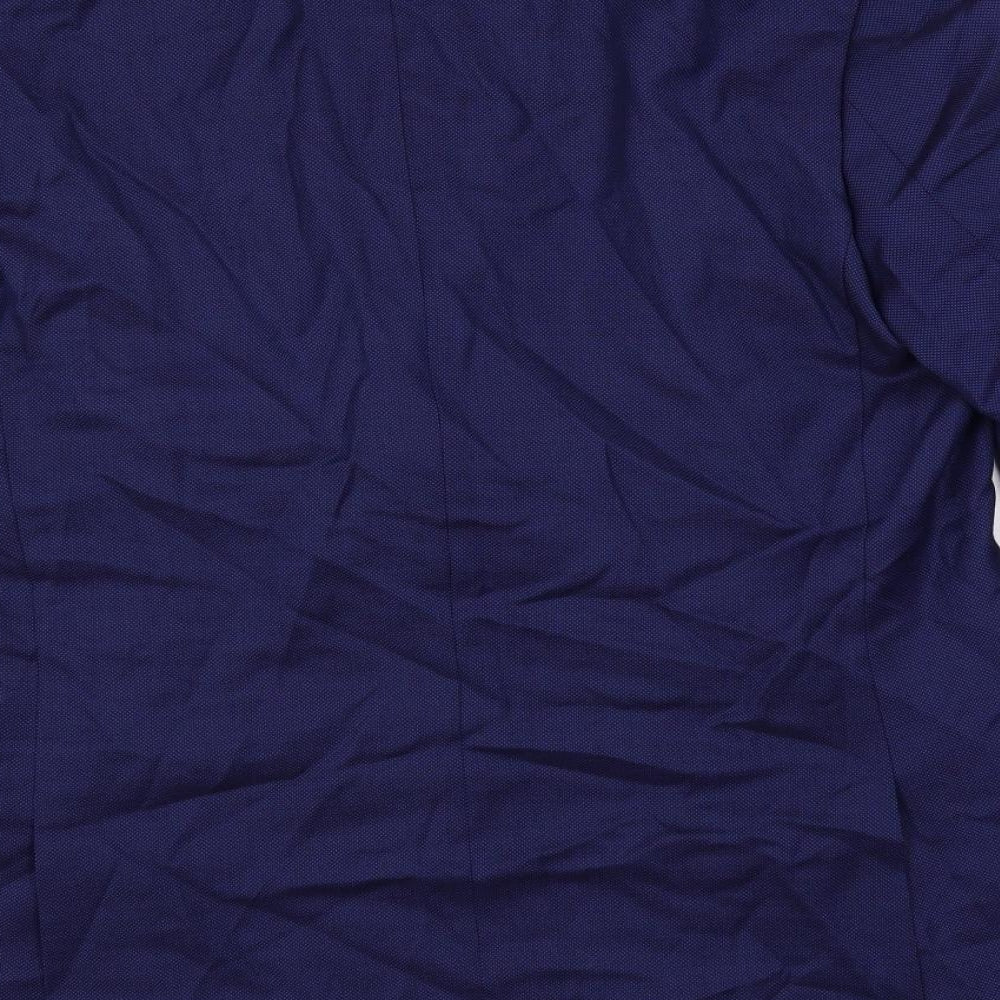 Marks and Spencer Mens Blue Wool Jacket Suit Jacket Size 44 Regular