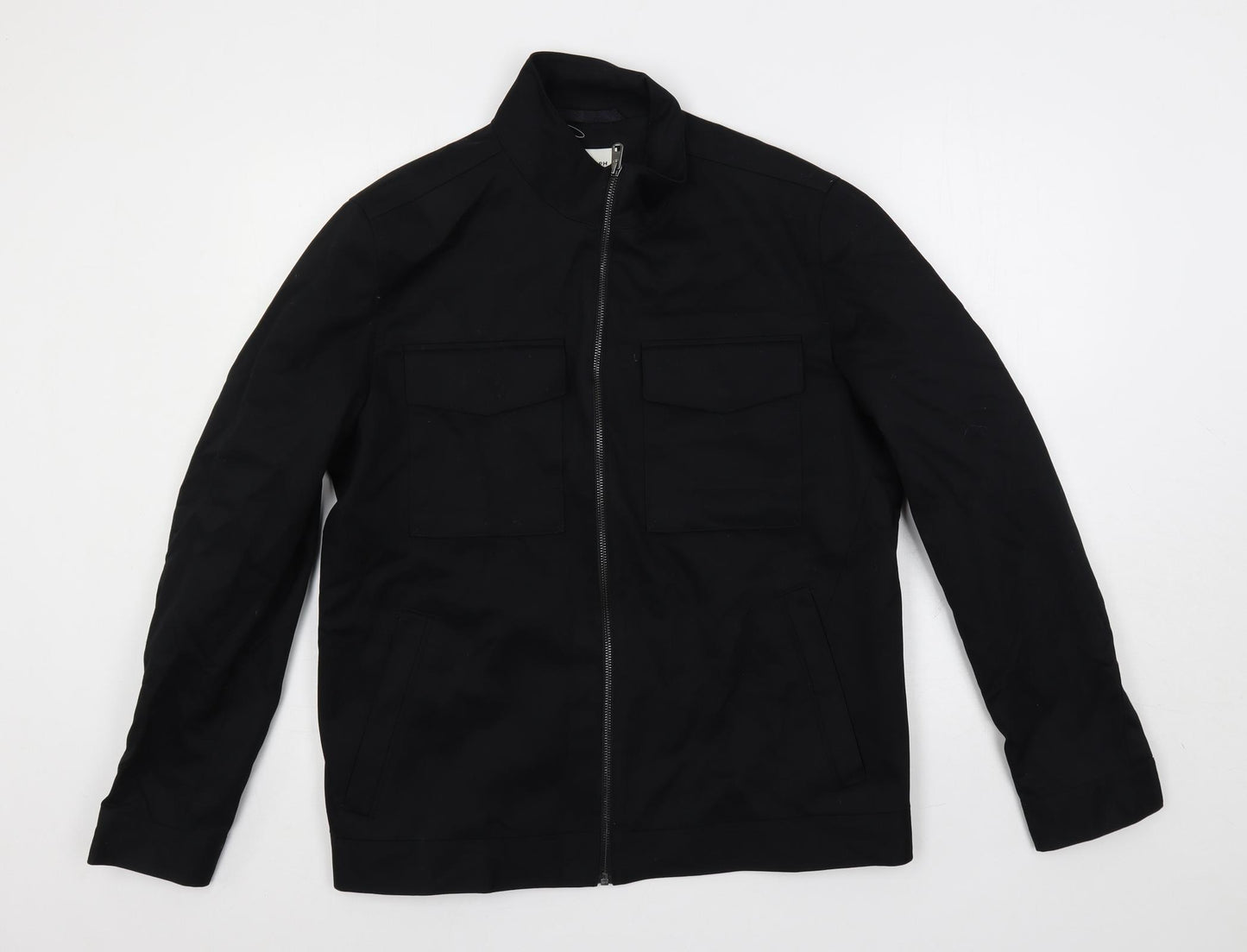 Autograph Mens Black Jacket Size M Zip