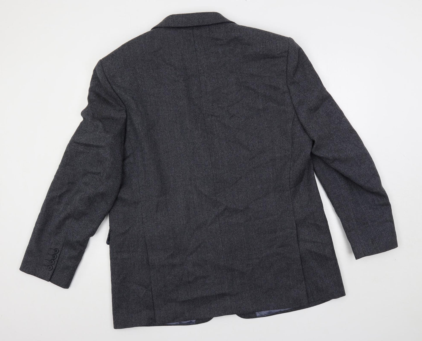 Marks and Spencer Mens Grey Wool Jacket Suit Jacket Size 46 Regular