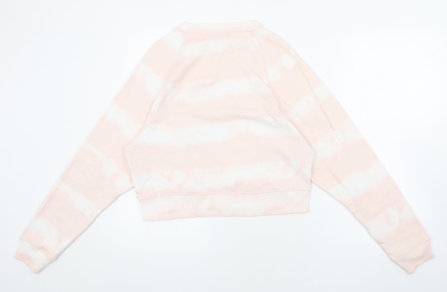 Gilly Hicks Womens Pink Cotton Pullover Sweatshirt Size XS Pullover - Striped Tie Dye