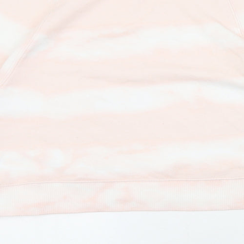 Gilly Hicks Womens Pink Cotton Pullover Sweatshirt Size XS Pullover - Striped Tie Dye