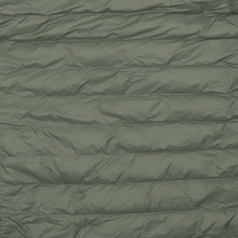 Marks and Spencer Womens Green Puffer Jacket Jacket Size 14 Zip