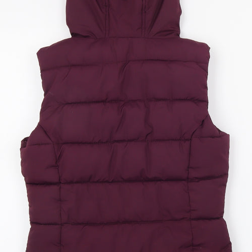 Peter Storm Womens Purple Gilet Jacket Size 8 Zip