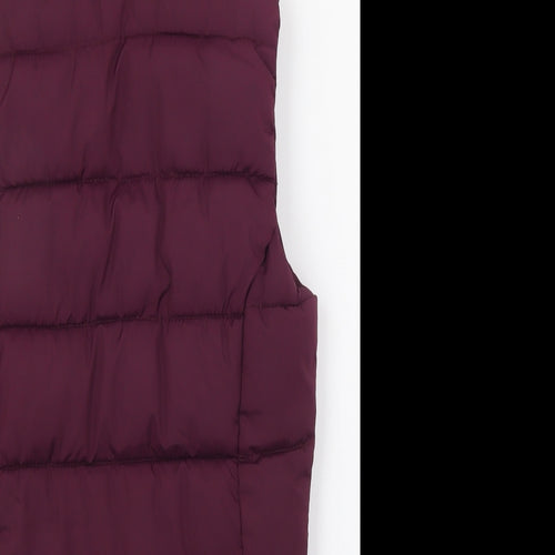 Peter Storm Womens Purple Gilet Jacket Size 8 Zip