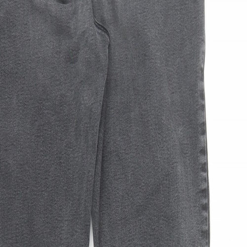 Denim & Co. Womens Black Cotton Skinny Jeans Size 12 L27 in Regular Zip