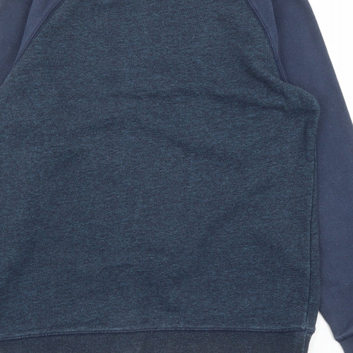 Globe Mens Blue Cotton Pullover Sweatshirt Size M