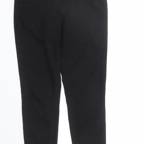Denim & Co. Womens Black Cotton Skinny Jeans Size 10 L29 in Regular Zip