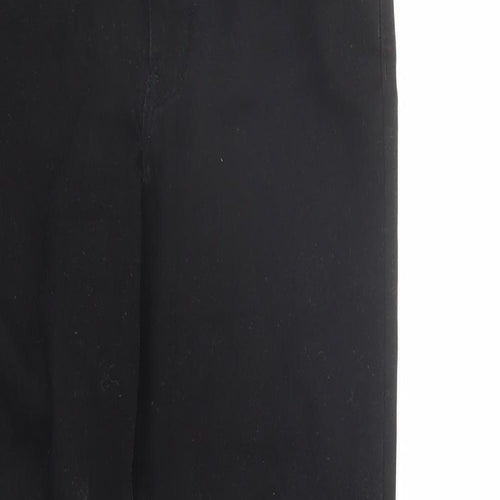 Denim & Co. Womens Black Cotton Skinny Jeans Size 10 L29 in Regular Zip