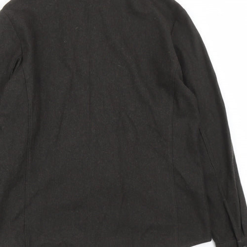 Esprit Womens Brown Jacket Size 14 Zip