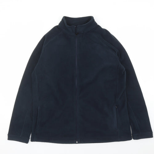 Marks and Spencer Boys Blue Jacket Size XL Zip - Size 17-18 Years
