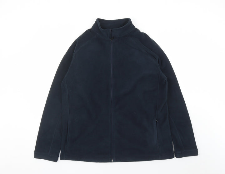 Marks and Spencer Boys Blue Jacket Size XL Zip - Size 17-18 Years