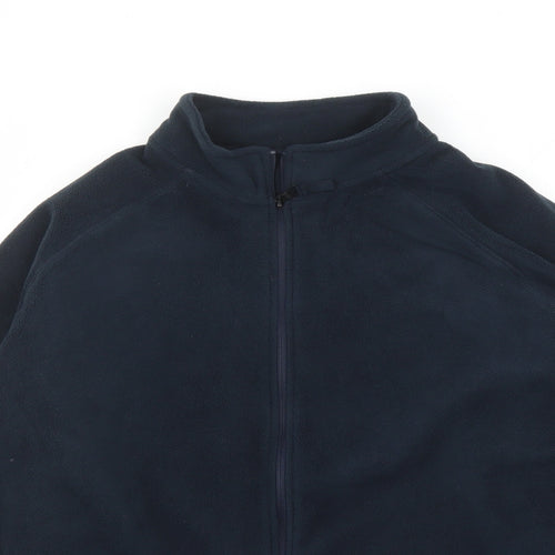 Marks and Spencer Boys Blue Jacket Size XL Zip - Size 17-18 Years