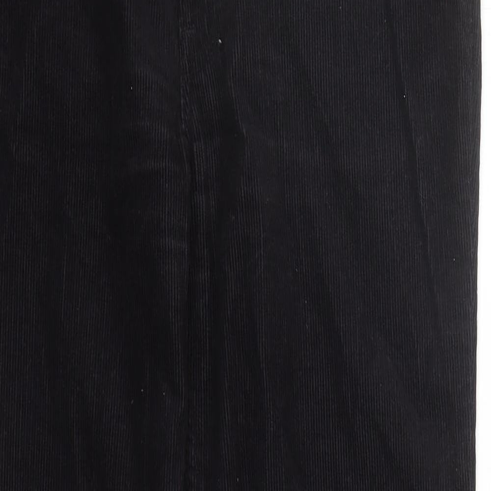 Levi's Mens Black Cotton Trousers Size 34 in L30 in Regular Zip