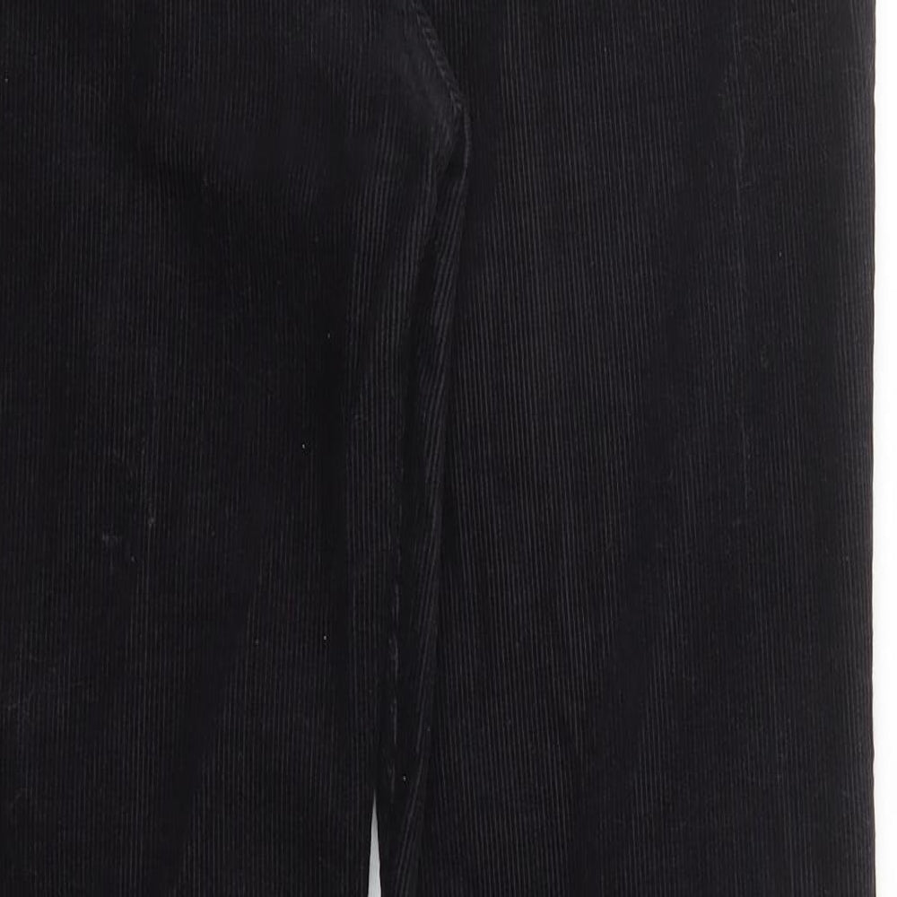 Levi's Mens Black Cotton Trousers Size 34 in L30 in Regular Zip