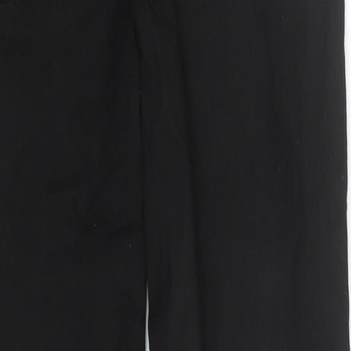 New Look Womens Black Cotton Jegging Jeans Size 6 L28 in Regular - Elasticated Waist