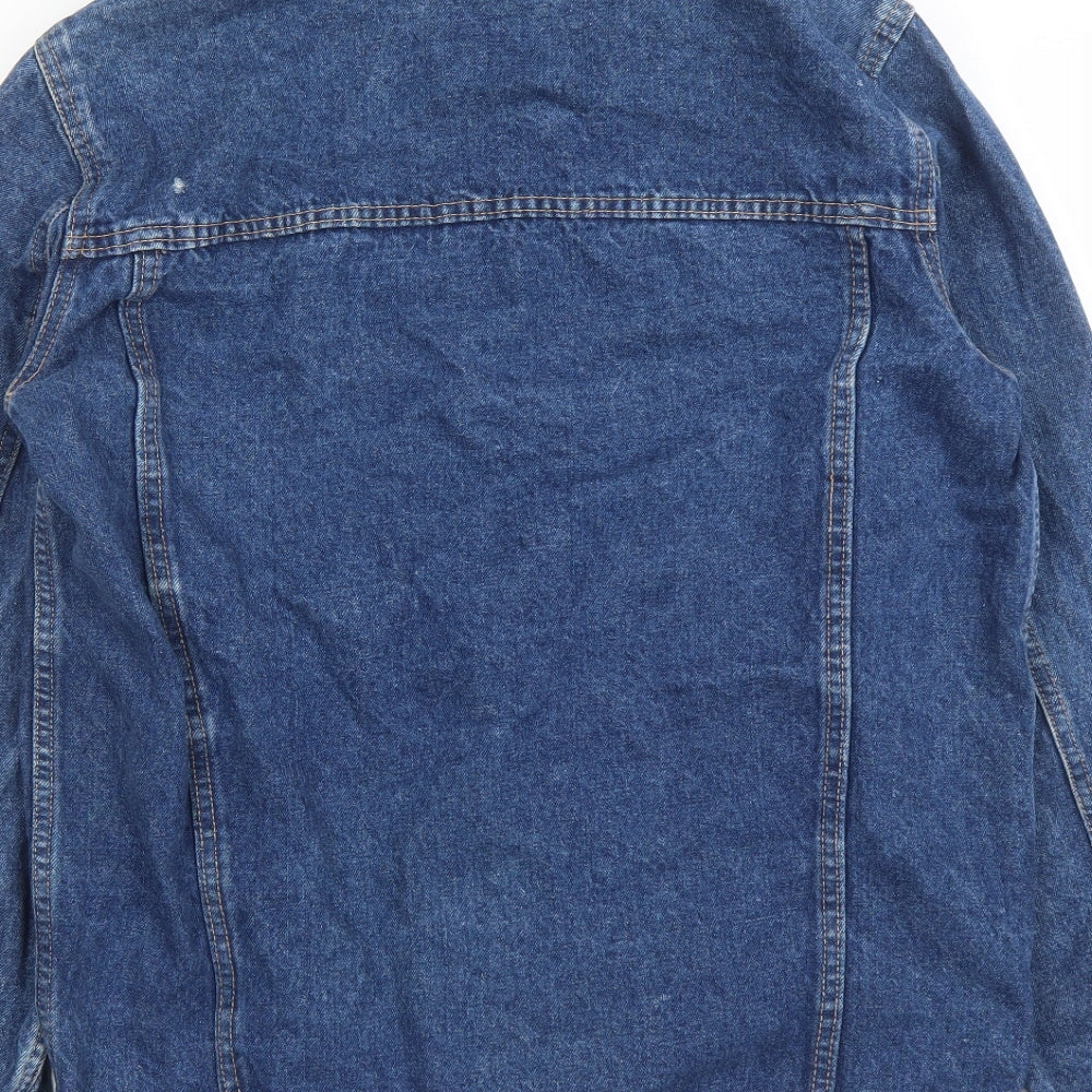 33 Jeans Mens Blue Jacket Size M Button