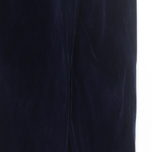 American Apparel Womens Blue Cotton Skinny Jeans Size L L30 in Regular Zip