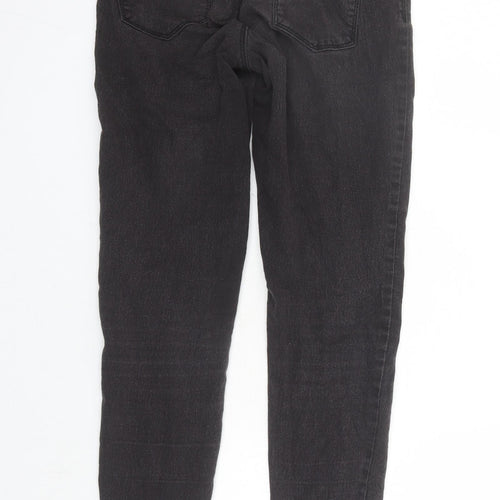 Denim & Co. Womens Black Cotton Skinny Jeans Size 10 L29 in Regular Zip