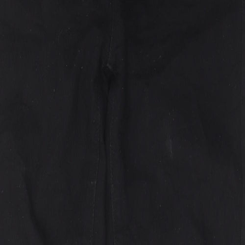 Denim & Co. Womens Black Cotton Skinny Jeans Size 10 L27 in Regular