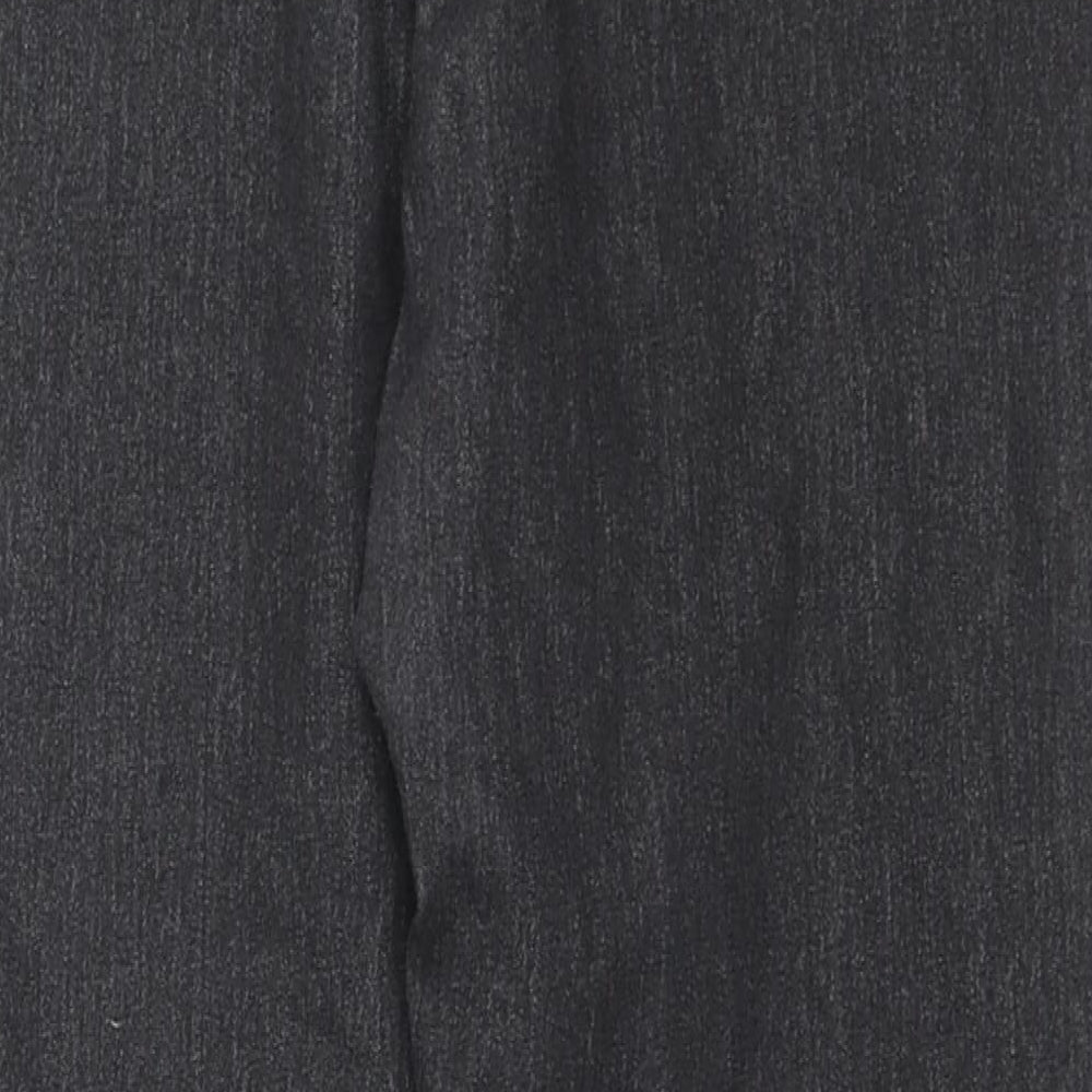 Jeans Womens Black Cotton Skinny Jeans Size XL L26 in Regular Zip