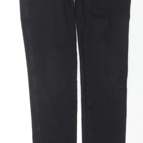 Beverly Jeans Womens Black Cotton Skinny Jeans Size L L31 in Regular Zip