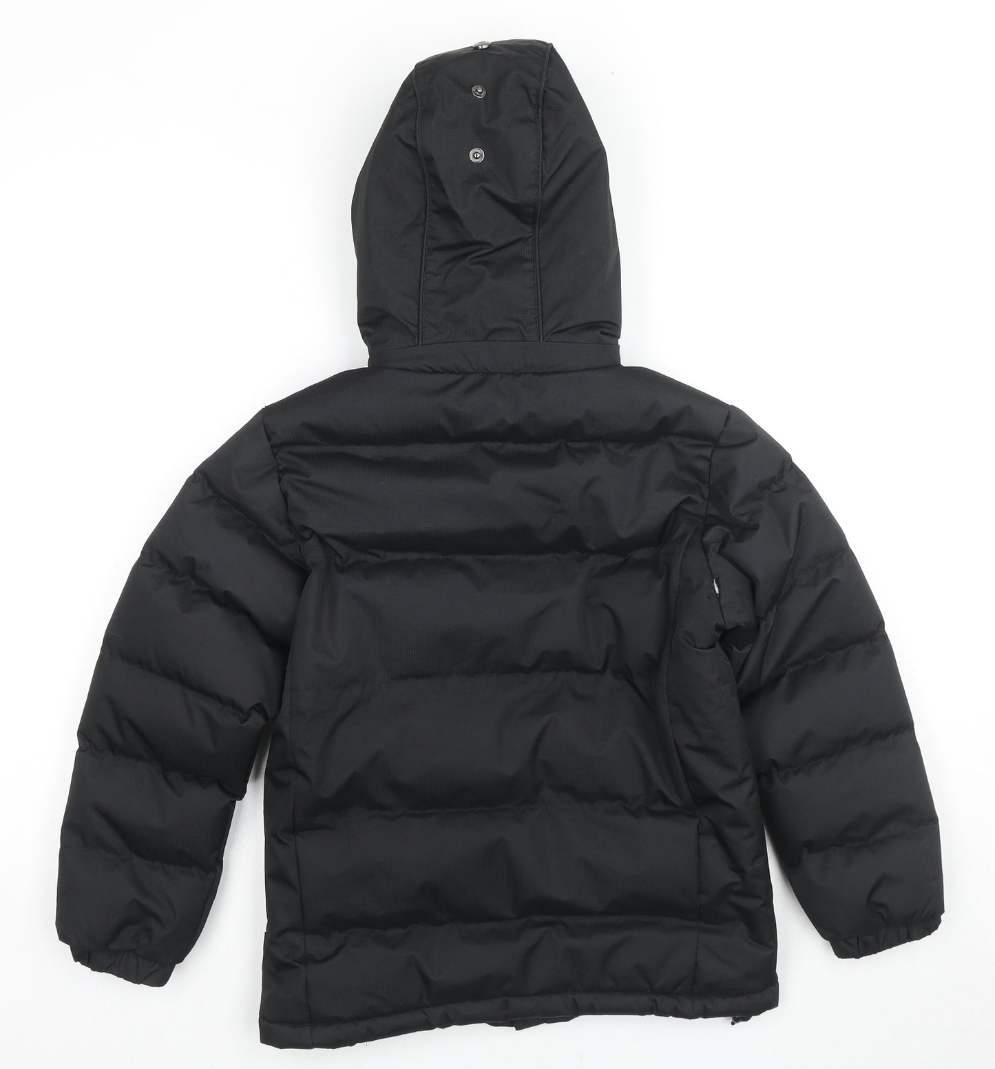 Trespass Boys Black Puffer Jacket Jacket Size 7-8 Years Zip