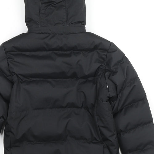 Trespass Boys Black Puffer Jacket Jacket Size 7-8 Years Zip