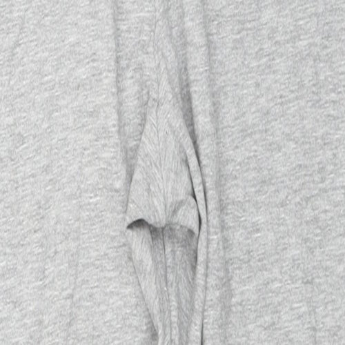 H&M Girls Grey Cotton Compression Shorts Size 13-14 Years L16 in Regular