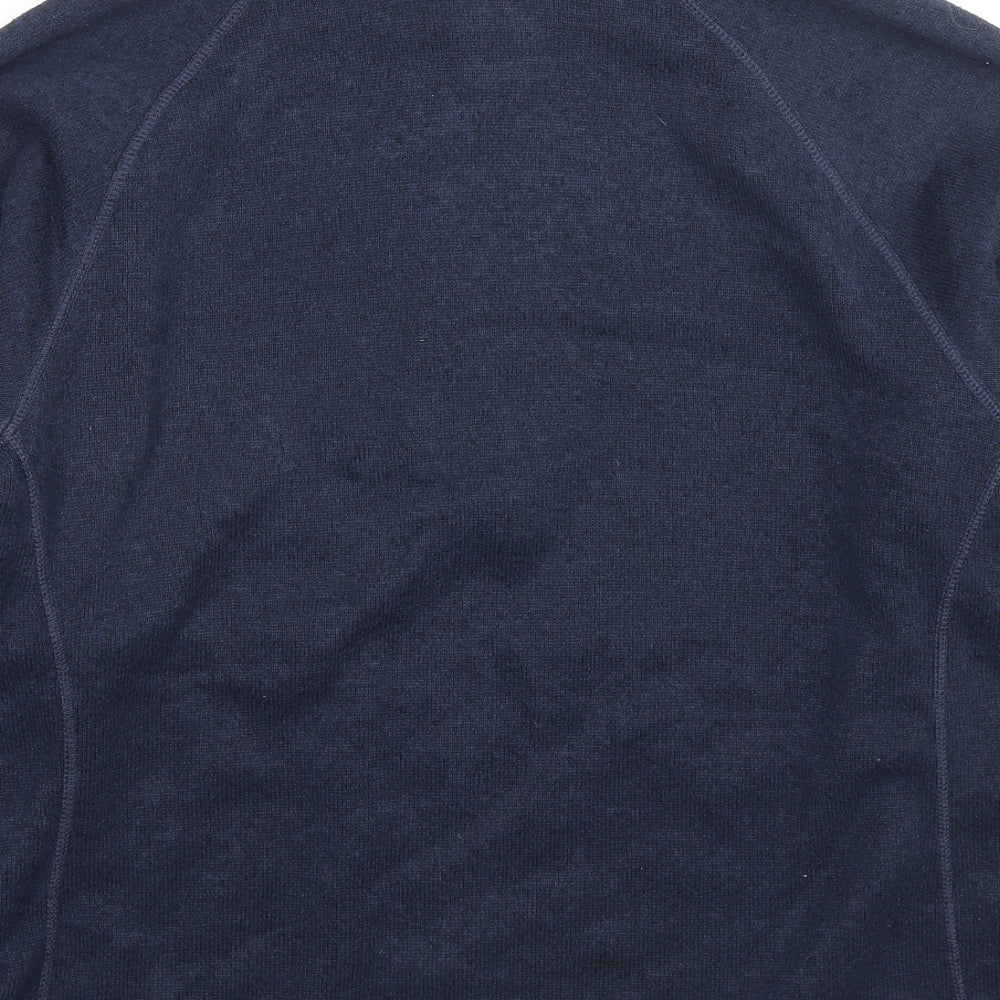 The North Face Mens Blue Polyester Pullover Sweatshirt Size M - Logo