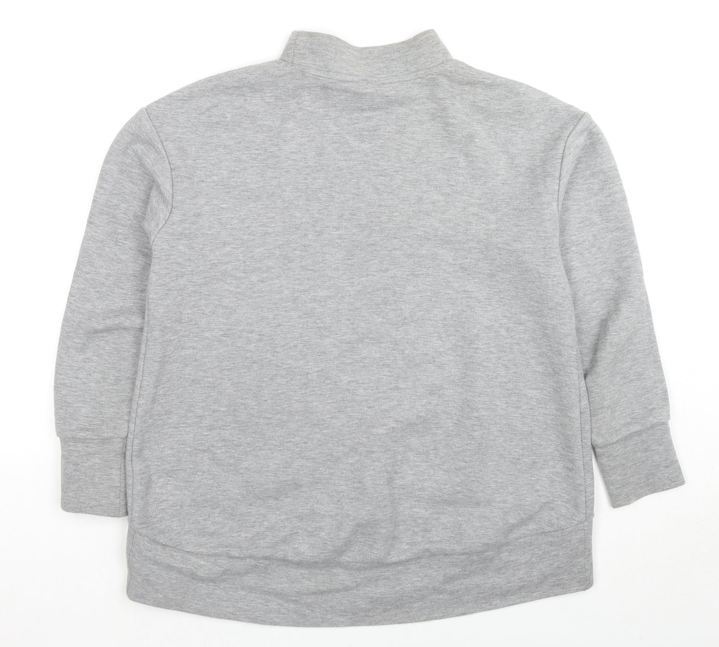 COS Womens Grey Cotton Pullover Sweatshirt Size XS Pullover