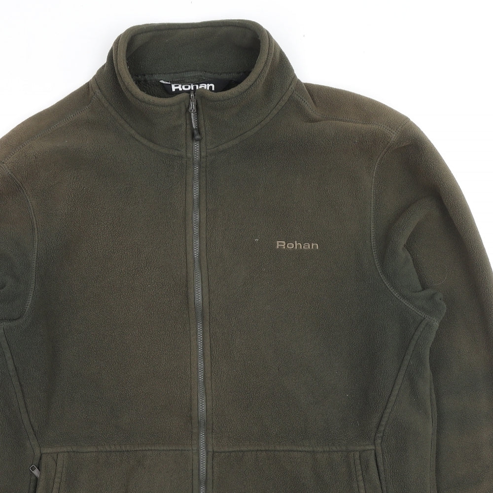 Rohan Womens Green Jacket Size L Zip