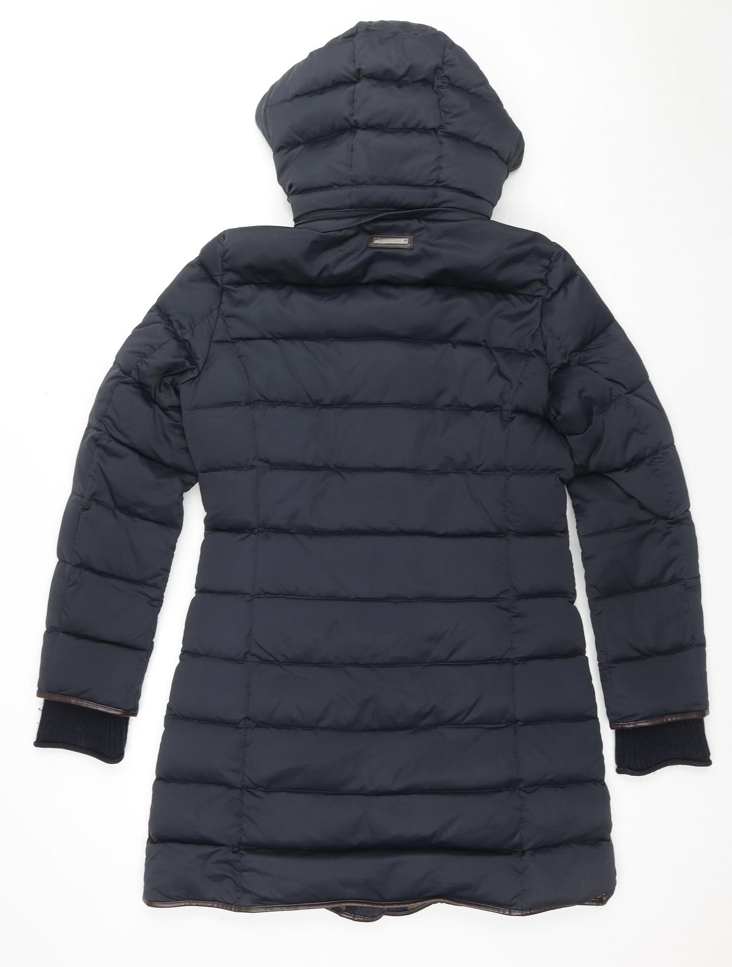 Schöffel Womens Blue Quilted Coat Size 10 Zip