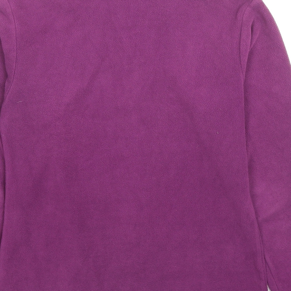 Campri Girls Purple Polyester Pullover Sweatshirt Size 13 Years Pullover