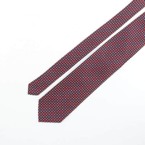 Tie Rack Mens Multicoloured Plaids & Checks Polyester Pointed Tie One Size