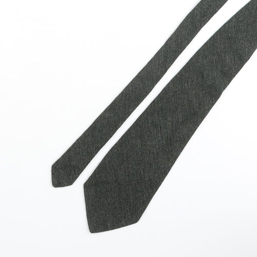 St Michael Mens Green Wool Pointed Tie One Size
