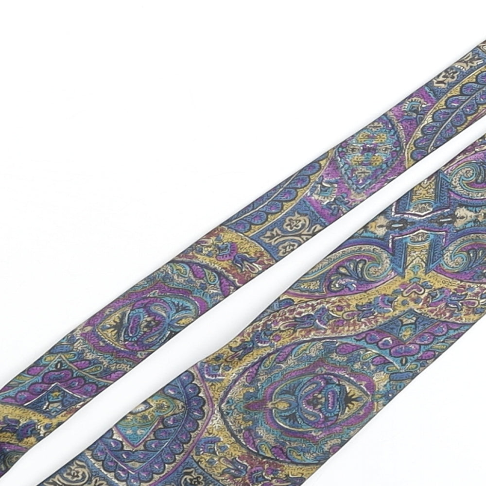 Pierre Cardin Mens Multicoloured Paisley Silk Pointed Tie One Size