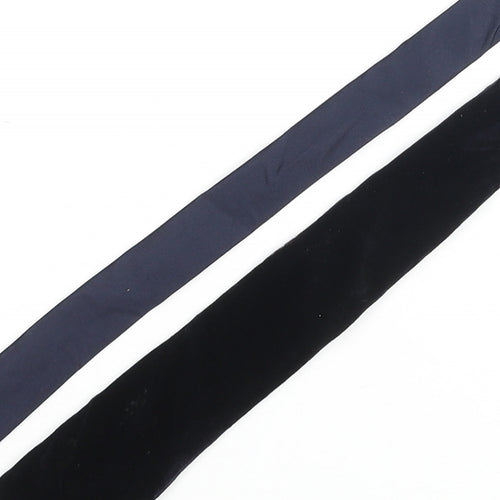 Yves Saint Laurent Mens Blue Viscose Pointed Tie One Size - Velvet