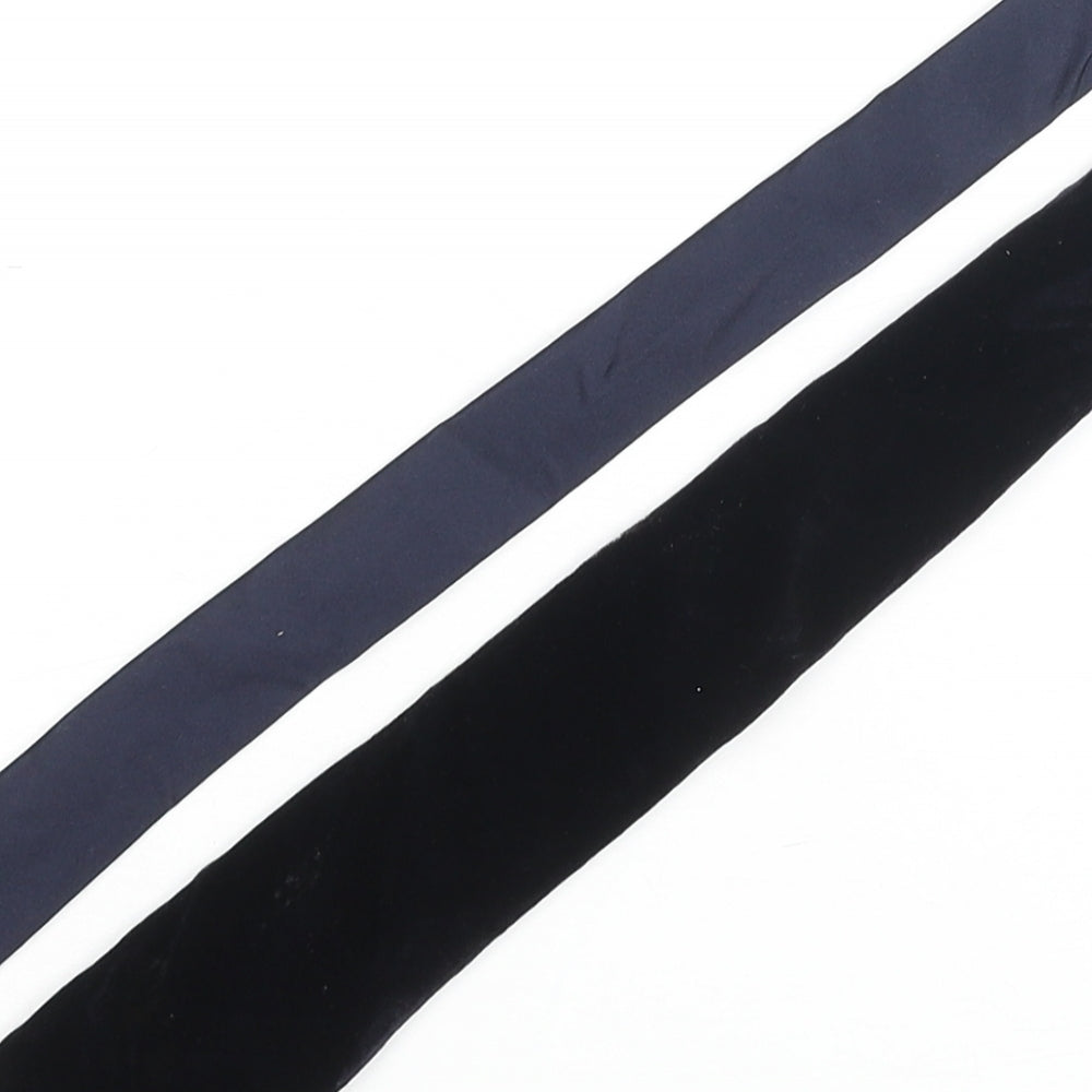 Yves Saint Laurent Mens Blue Viscose Pointed Tie One Size - Velvet