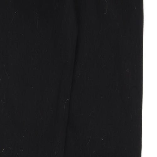 NEXT Womens Black Cotton Skinny Jeans Size 6 L28 in Regular Zip