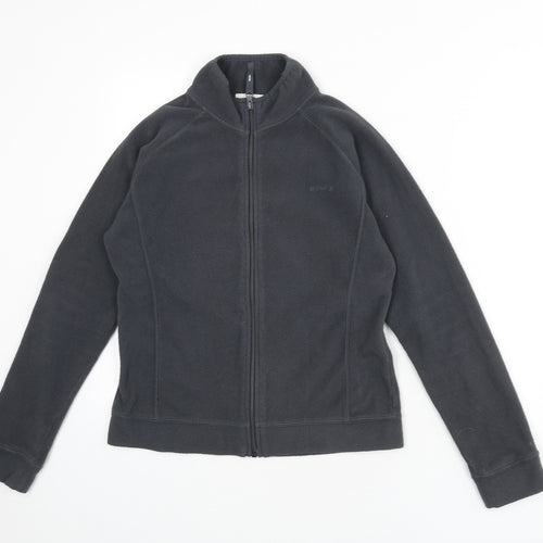 Olympus Womens Grey Jacket Size 8 Zip